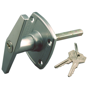 BIRTLEY BIR0020 Easyfix T Locking Face Fixed Garage Door Handle